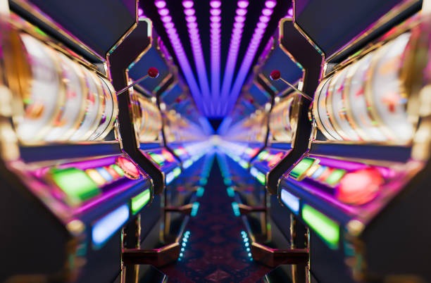 Lucky Twins game interface on mobile phone showing spin button and multiplier display